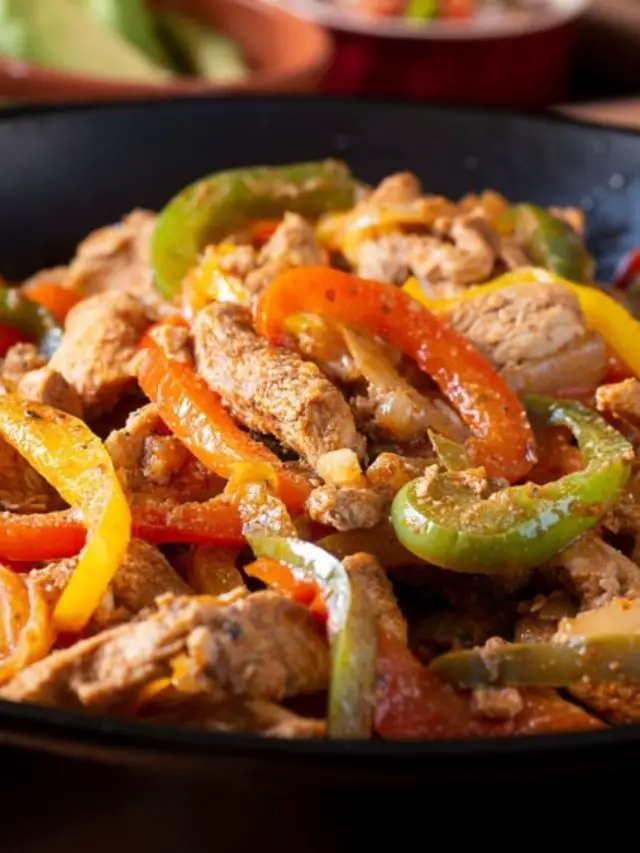 Homemade Chilis Chicken Fajita Recipe