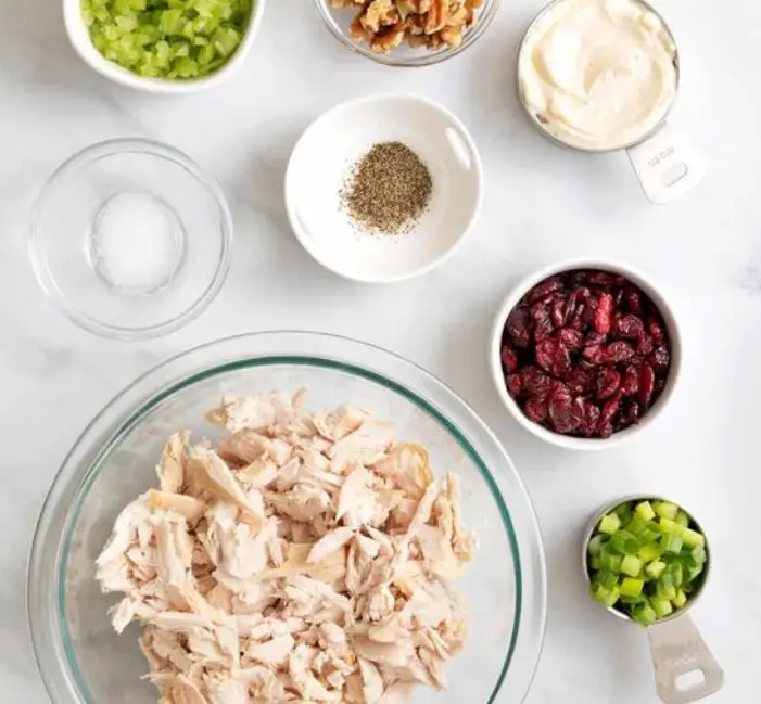 Pecan Chicken Salad Ingredients
