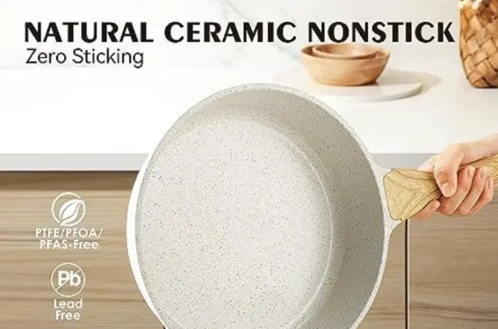 SENSARTE Nonstick Ceramic Cookware